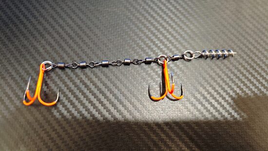  Stingers 15cm #2 āķi BKK UV RAŽOTS LATVIJĀ